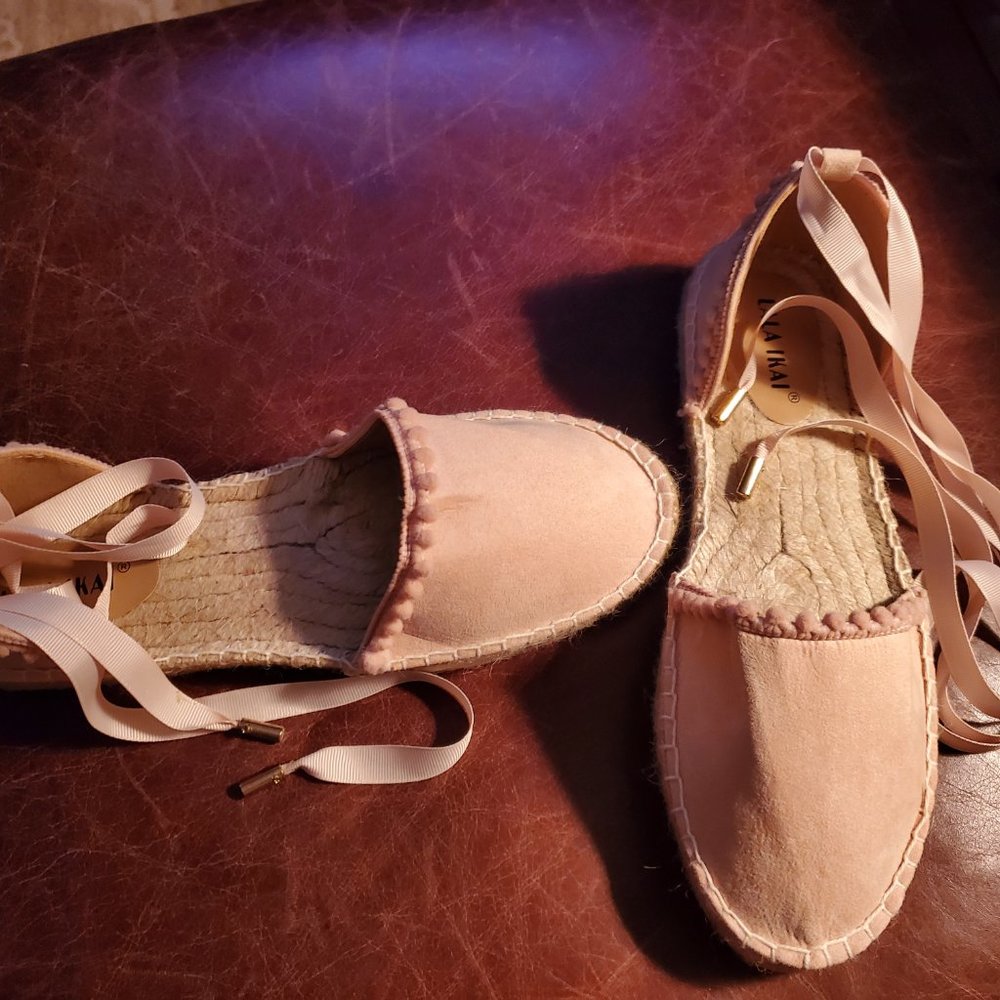 Pink Espadrilles